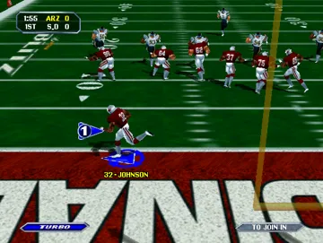 NFL Blitz screen shot game playing